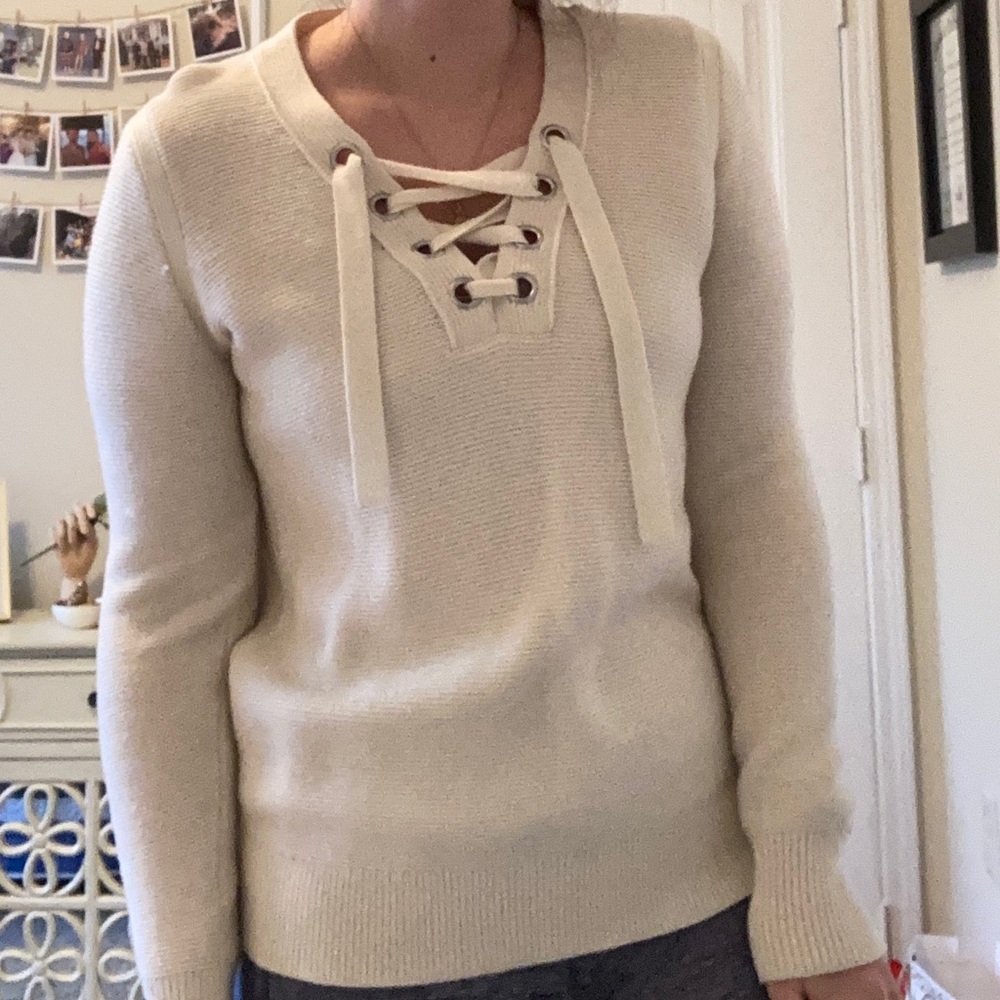 Banana Republic Ivory Sweater